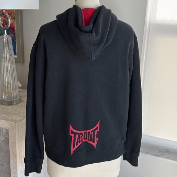 MMA TAPOUT VINTAGE ZIP UP HOODIE SWEATER - Picture 3 of 4